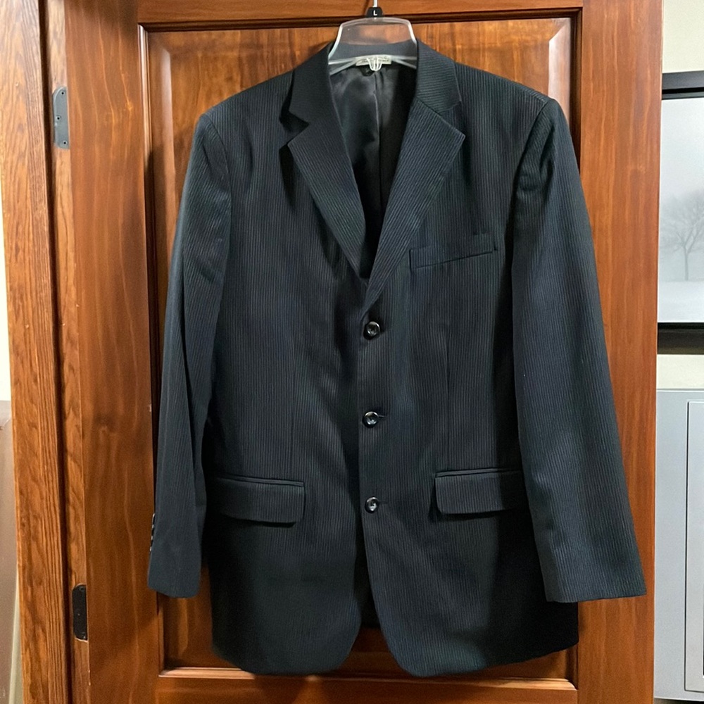 Merona pinstriped blazer. Size 40R